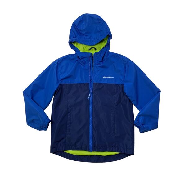 Eddie Bauer Jacket Boys S Small Lone Peak Full Zip Waterproof 3-in-1 OUTER ONLY - Picture 1 of 12